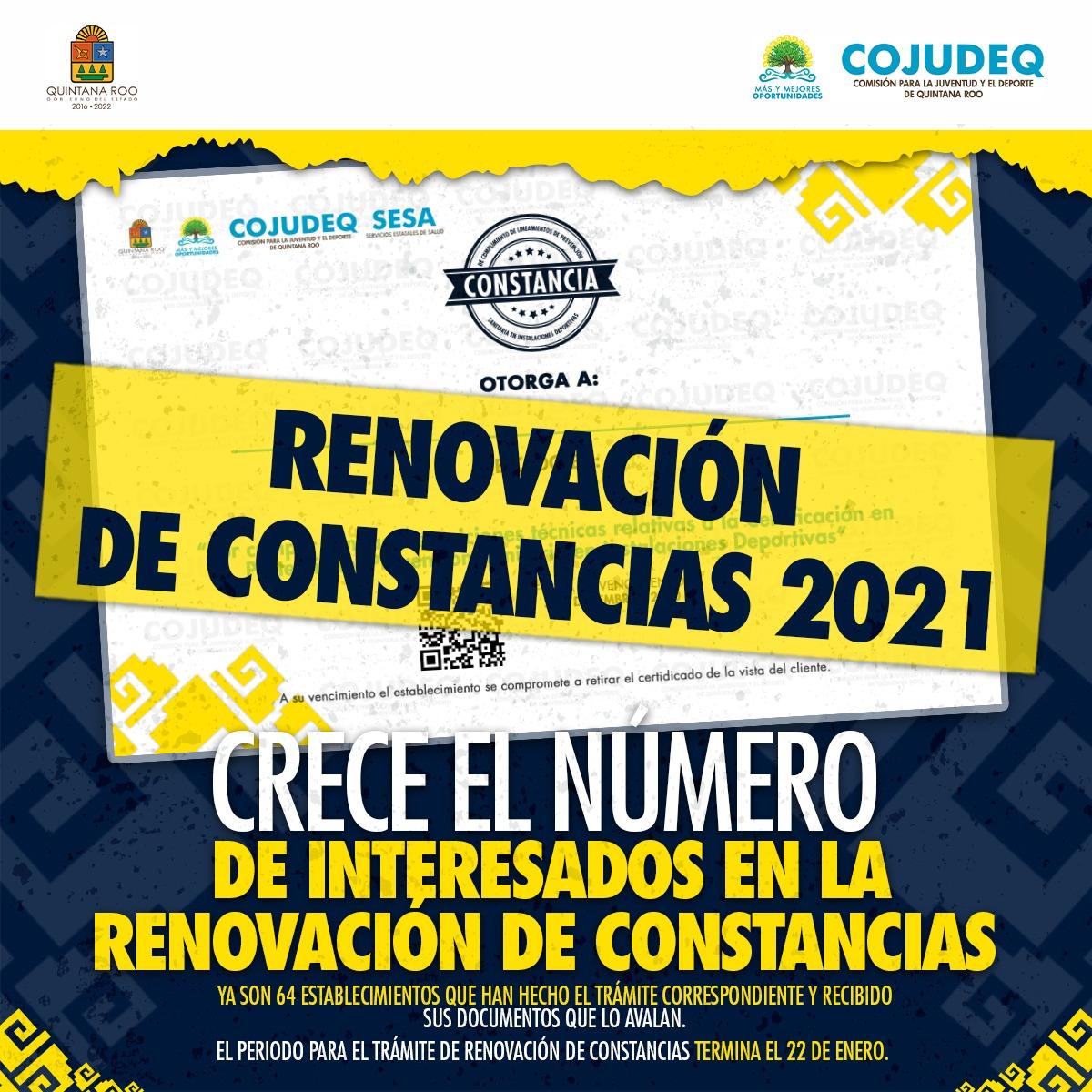 Crece el número de interesados en la renovación de Constancias