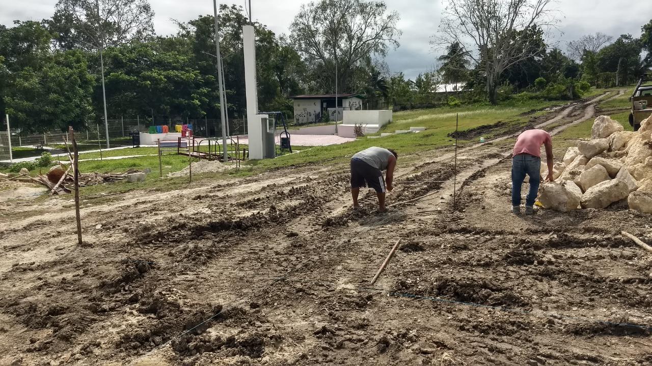 Habitantes de la comunidad de Álvaro Obregón Viejo contarán con modulo comunitario y cancha de usos múltiples