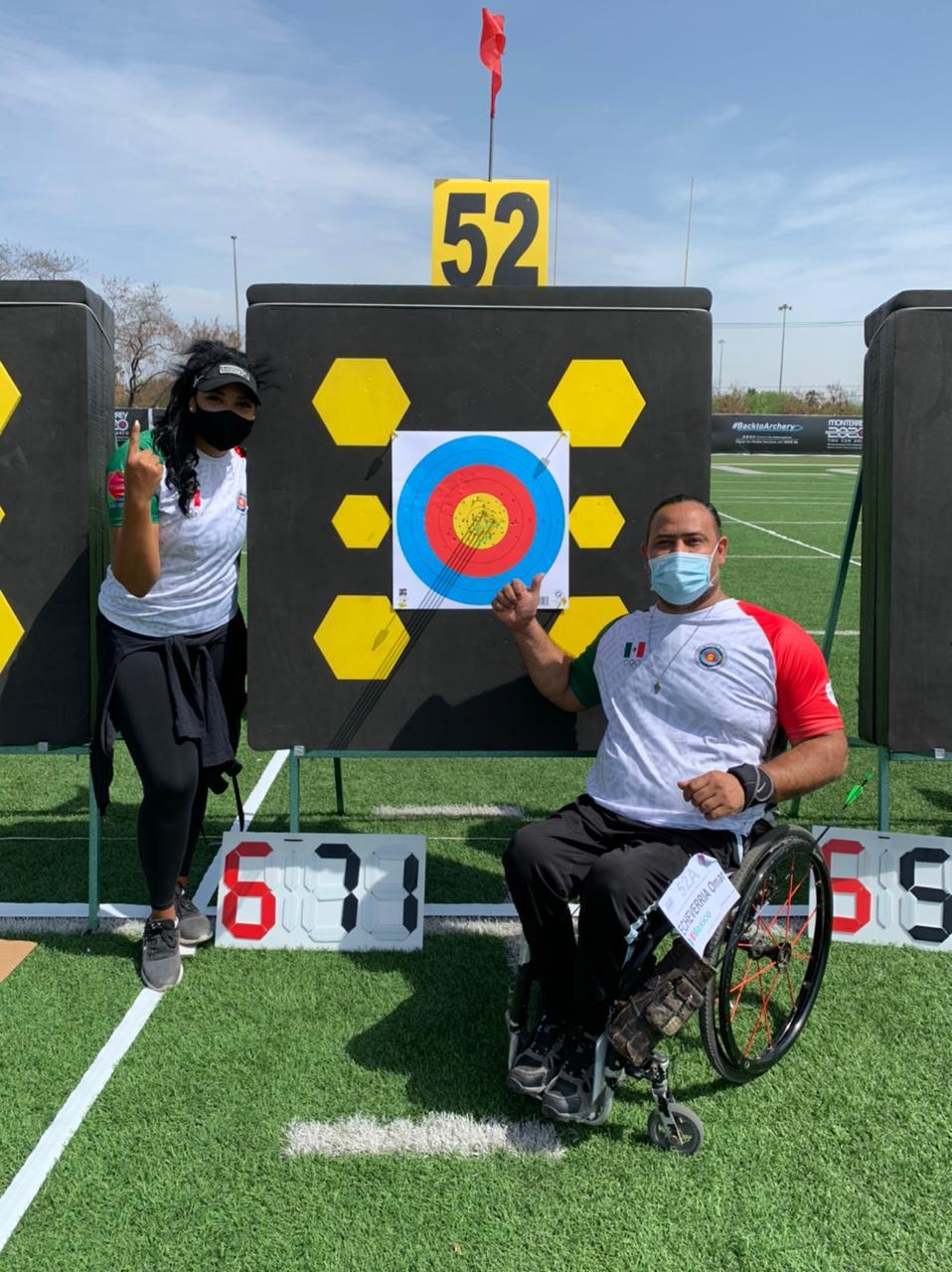 Omar Echeverría y Lía Sánchez con la mira en los Juegos Paralímpicos