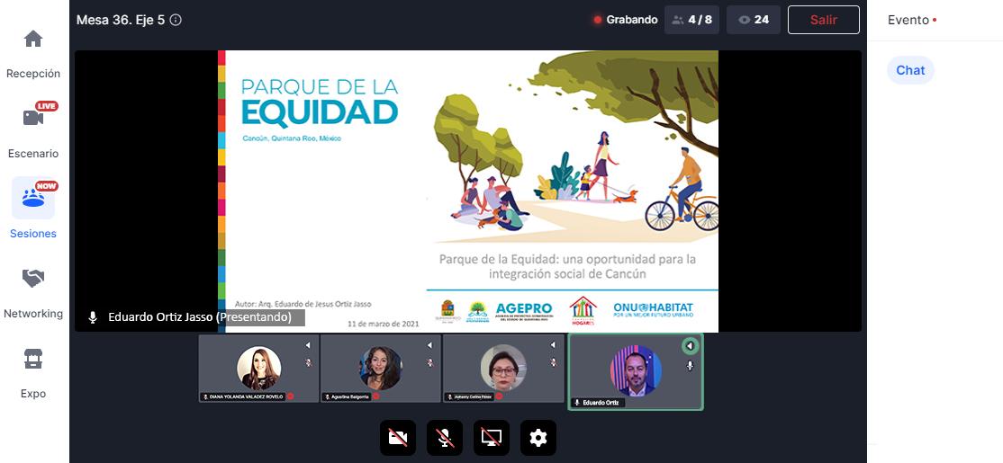 Ortiz Jasso presenta Parque de la Equidad