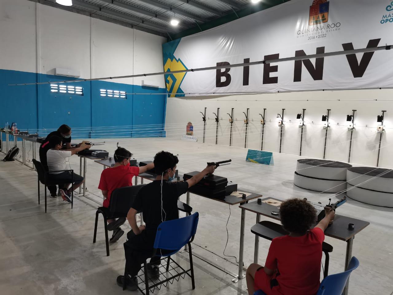 Tiro Deportivo una nueva disciplina en el CEDAR de Cancún