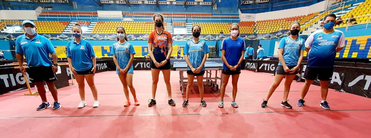 Equipo femenil quintanarroense de Tenis de Mesa rumbo al Selectivo de Juegos Centroamericanos y Panamericanos Juveniles 2021