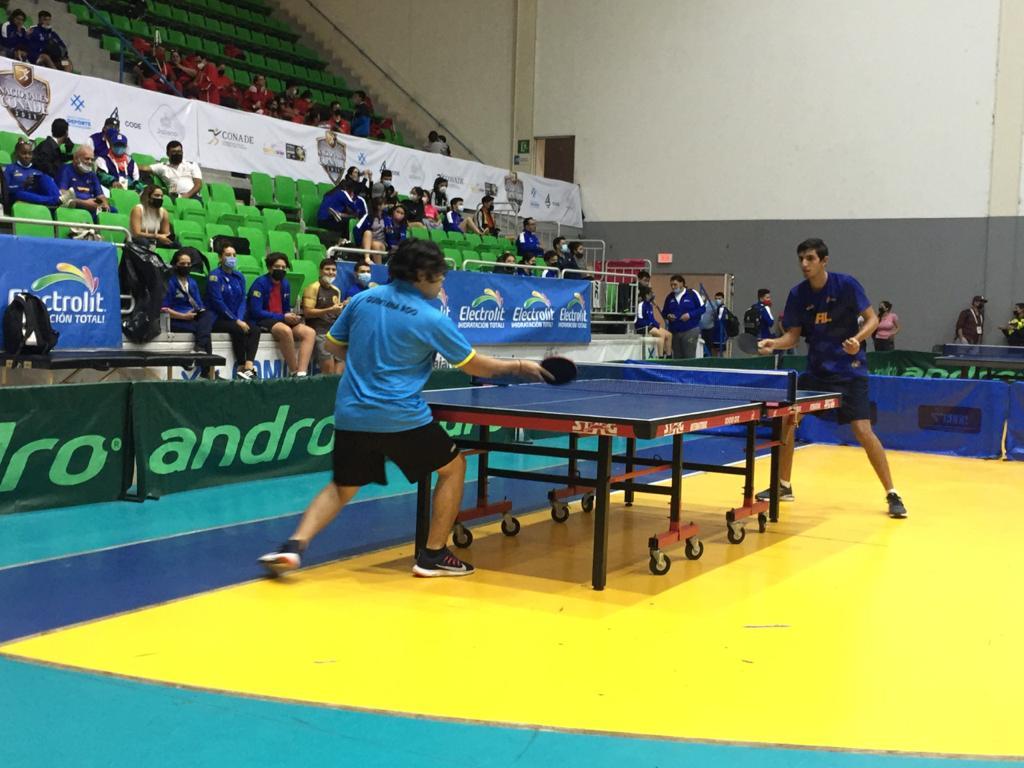 Quintana Roo en la pelea por las medallas en modalidad individual de Tenis de Mesa