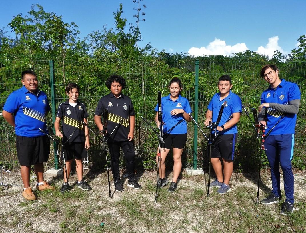 Lista la Selección de Quintana Roo de Tiro con Arco que participará en Juegos Nacionales CONADE 2021