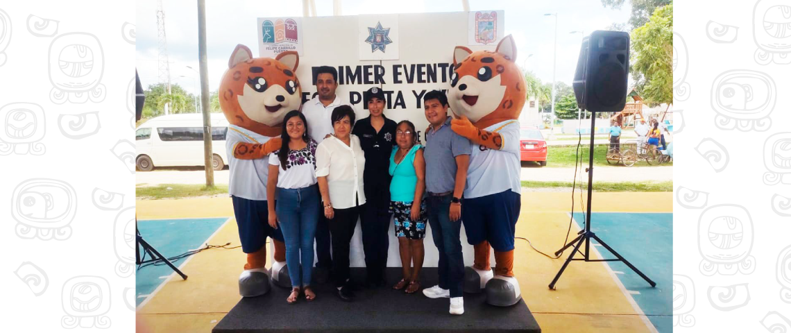 El Centro Estatal de Prevención Social del Delito, participó en el primer evento "Juega, pinta y vive"