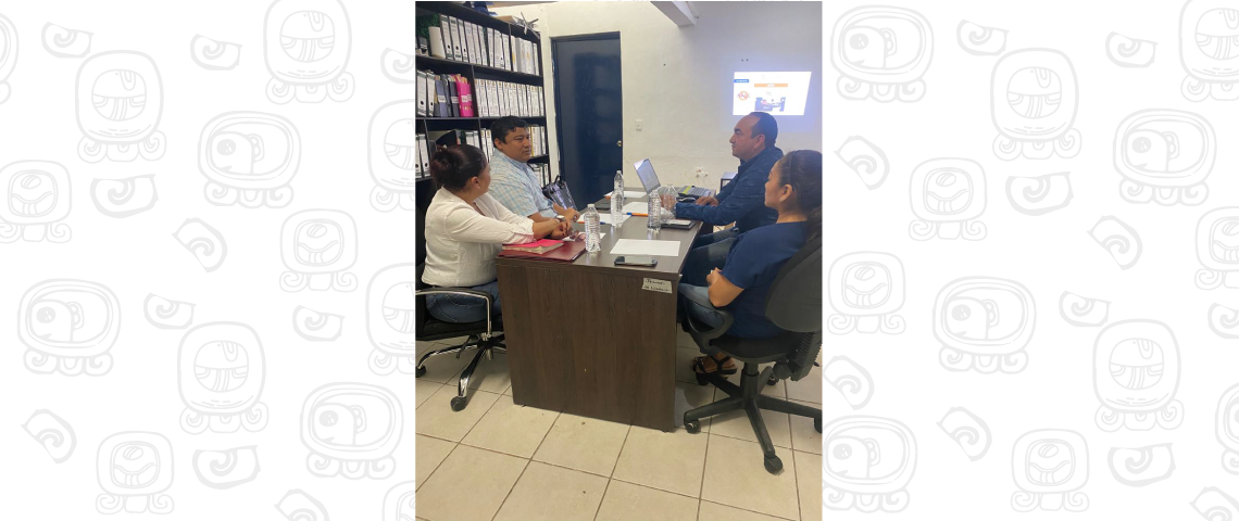 Visita Adrián Martínez Ortega instalaciones de la Secretaría de Justicia Cívica en Solidaridad