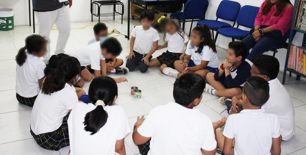 Taller de “Prevención del acoso escolar” en el Centro Escolar Escocia en la ciudad de Chetumal
