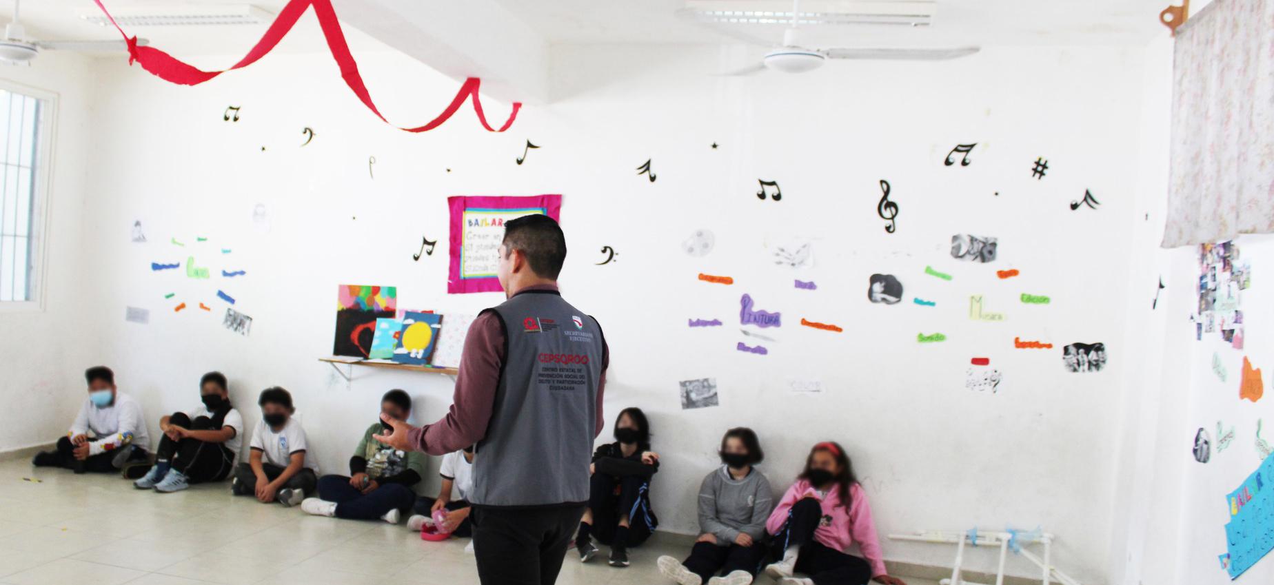 Curso "Prevención del acoso escolar" a estudiantes de 1er grado de secundaria del Centro Escolar Latinoamericano