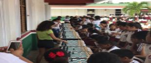 Entusiasta participación de jóvenes en el Primer Festival de Ajedrez