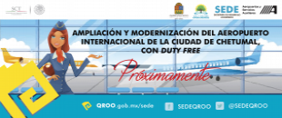 Por la diversificación del desarrollo económico de Quintana Roo, y la reactivación de la economía de la Zona Sur