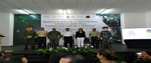 PRESENTAN EN PLAYA DEL CARMEN, EXPOSICIÓN DE FUERZAS ARMADAS
