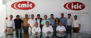 Integrantes de la CMIC delegación Quintana Roo, reconocen liderazgo del Gobernador Carlos Joaquín.