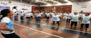 Celebra la COJUDEQ el día del adulto mayor con activación física “Jóvenes de Corazón”