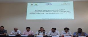 La Directora del IEEA se Reúne con Autoridades de la UIMQROO para dar a Conocer la Información para Elegir Alfabetizadores Bajo el Modelo Indígena Bilingüe