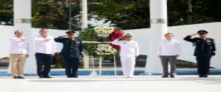 Honran a cadetes que dieron la vida defendiendo la nación