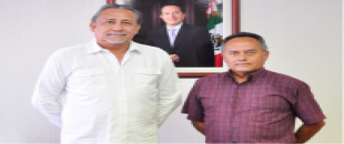 Jorge Arturo Contreras Castillo, dio posesión a Joel Saury Galúe como Subsecretario de Gobierno.
