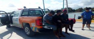 Rescatan a pescadores de Xcalak