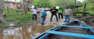 COEPROC realiza recorrido por la Ribera para constatar afectación por lluvias