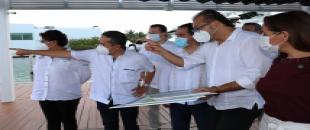 Puente Nichupte gira de trabajo