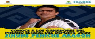 Conoce a los ganadores del Premio Estatal del Deporte 2020