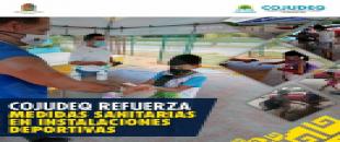 La COJUDEQ refuerza medidas sanitarias en instalaciones deportivas