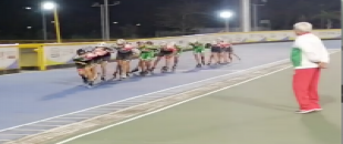 Patinadores listos para la pista en el Campeonato Panamericano de Naciones
