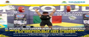 El pesista quintanarroense Herseleid Carrazco, el mejor levantador de la Copa Panamericana y del Open Colombia para el Mundo