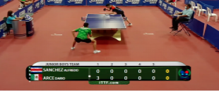 Atletas de Quintana Roo representando a México en Campeonato Centroamericano de Tenis de Mesa