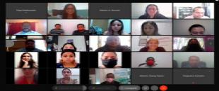 Capacitan en videoconferencia a integrantes del GEPEA y COESPO