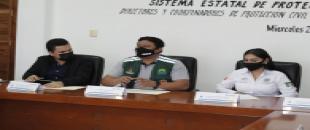 Se reúne COEPROC con titulares municipales de Protección Civil