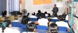 Taller "Prevención del grooming y buen uso de redes sociales" a estudiantes del Centro Escolar Escocia en la ciudad de Chetumal 