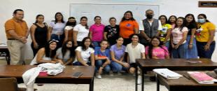 Taller de "Prevención del delito de trata y tráfico de personas" a estudiantes de la Licenciatura de Intervención Educativa de la Universidad Pedagógica Nacional UPN, plantel Chetumal