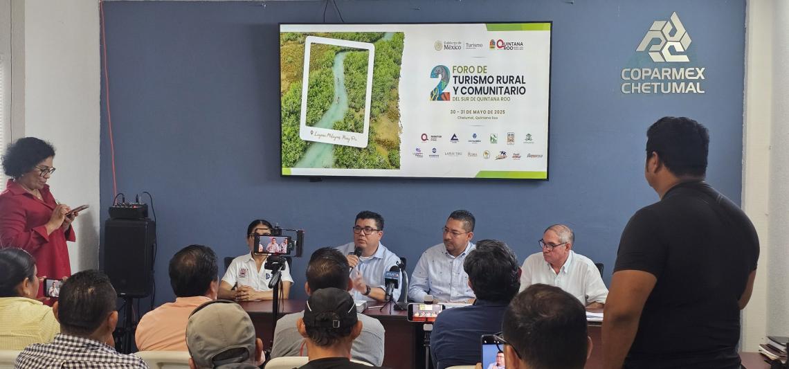 Será Chetumal sede del Segundo Foro de Turismo Rural y Comunitario del Sur de Quintana Roo